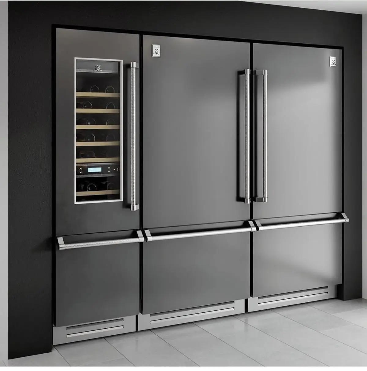 Réfrigérateur professionnel inox